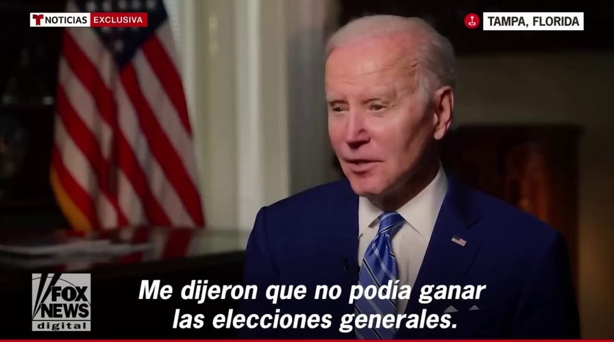Biden trashes polls suggesting he shouldn’t run again: 'Do you know any polling that's accurate?'