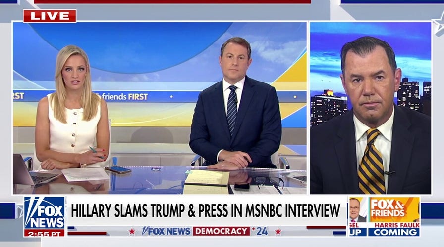 Joe Concha rips Hillary Clinton for 'sad, pathetic' criticism of Trump