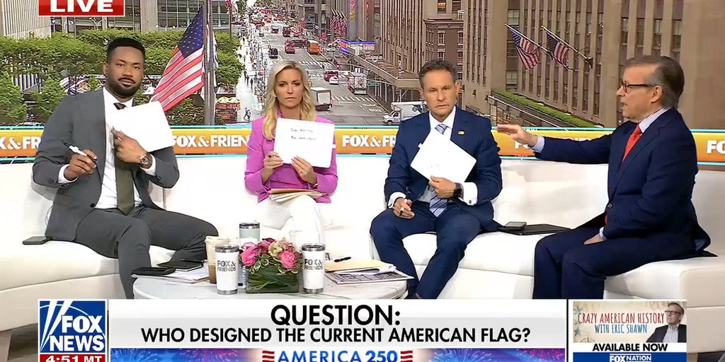 Eric Shawn reveals surprising designer of current American flag