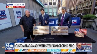 Metal art company uses Ground Zero steel to create custom flags  - Fox News