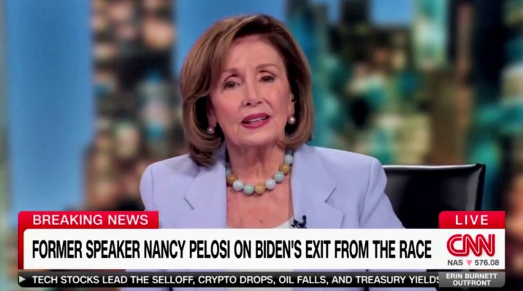 Pelosi on Biden Relationship: 'You'd Have to Ask Him'