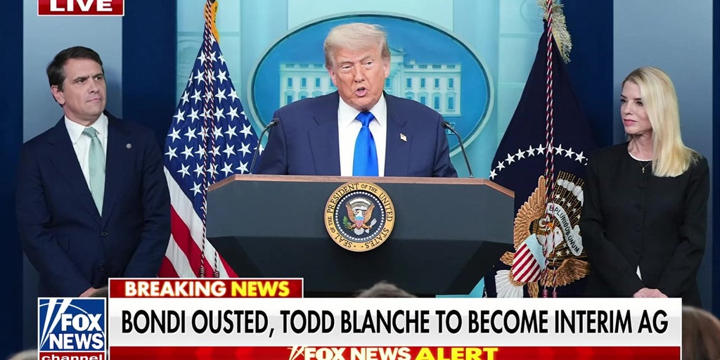 Trump praises Bondi as 'loyal friend' after ouster