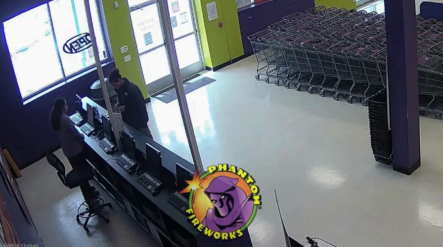Surveillance video shows NYC panic  fishy  buying fireworks fuse successful  Pennsylvania