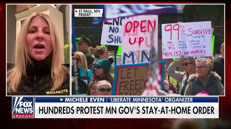 Liberate Minnesota protest organizer We want our rights