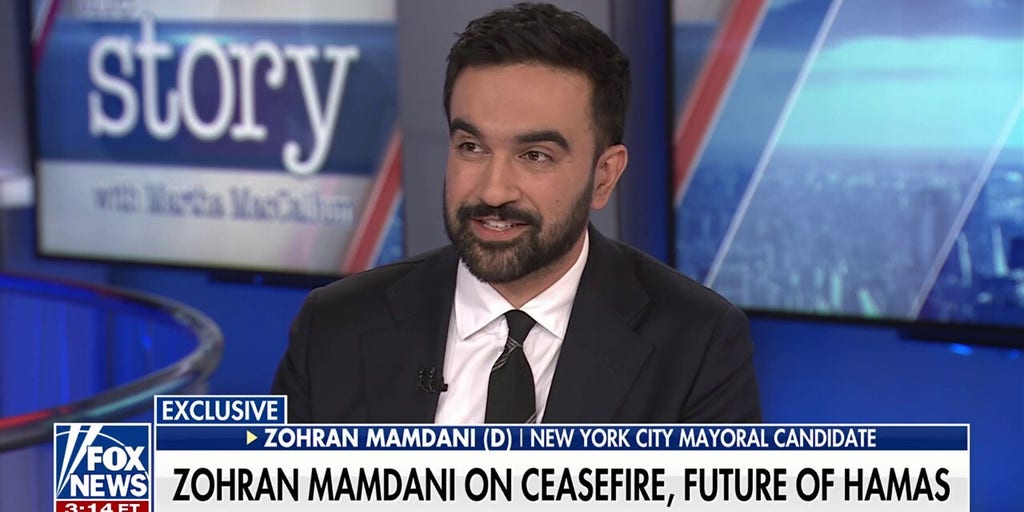 Zohran Mamdani: 'Too early' to give Trump credit in Middle East peace deal