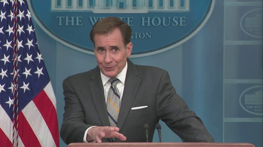 Kirby goes back and forth with reporter asking about purported Hunter Biden WhatsApp message