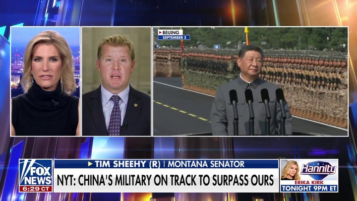 U.S. senator says China has already outpaced U.S. military strength
