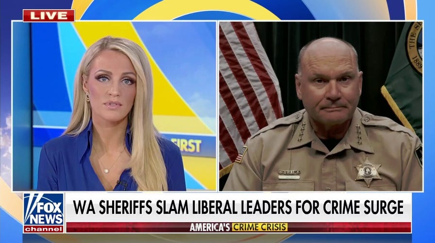 Washington sheriffs blame Dems for crime crisis: 'It's time for Americans to look at who they are electing'