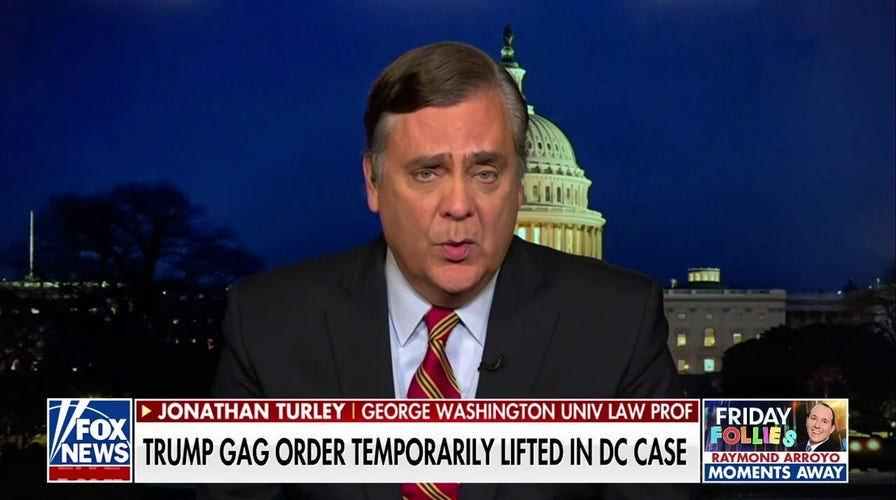 Jonathan Turley: The gag order is unconstitutional