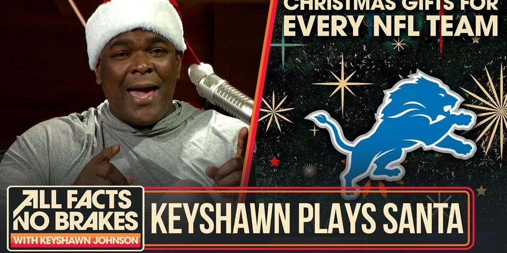 Keyshawn Johnson hands out Christmas gifts to every NFL team! | Bonus Clip