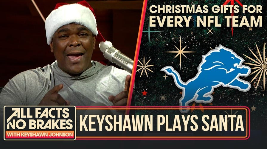 Keyshawn Johnson hands out Christmas gifts to every NFL team! | Bonus Clip