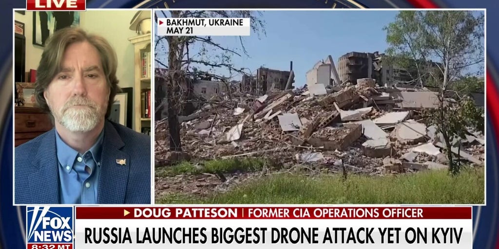 Russia launches biggest drone attack yet on kyiv fox news video