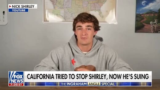Nick Shirley details lawsuit against California over ‘Stop Nick Shirley Act’