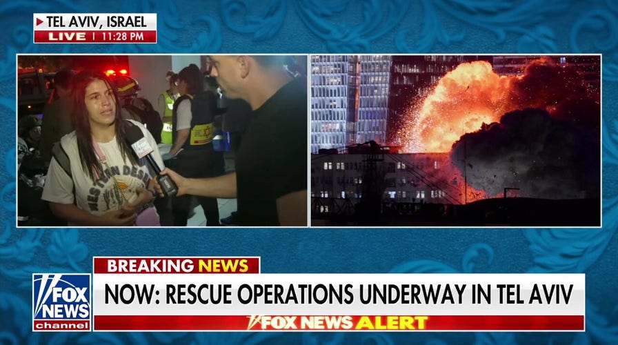 Rescue operations underway, injuries reported in Tel Aviv after Iranian strikes rock the Israeli city