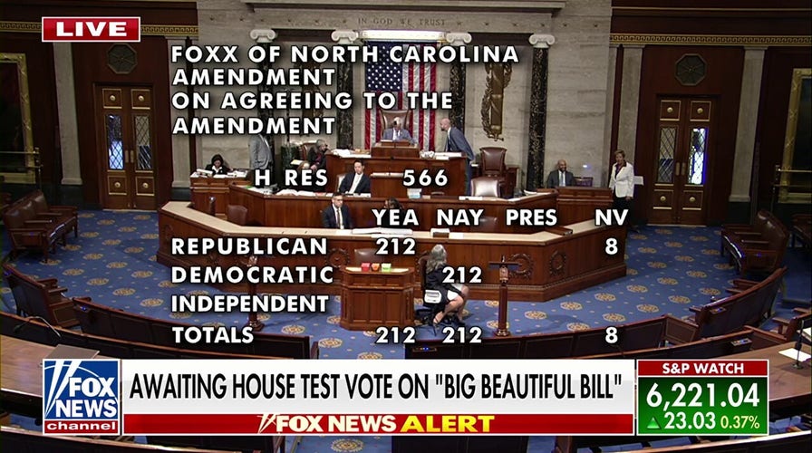 US House to hold test vote on Trump's 'big, beautiful bill'