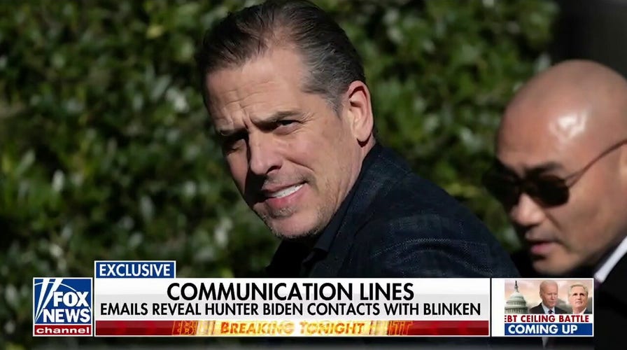 Emails suggest Hunter Biden and Blinken were in contact since at least 2010