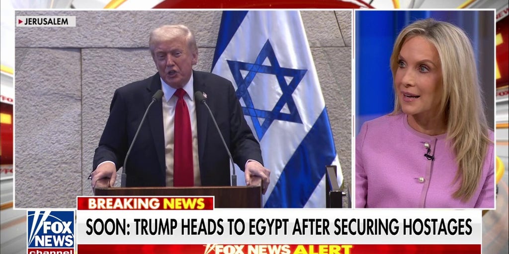 Dana Perino reflects on Trump's 'emotional' Knesset address as he heads to Egypt