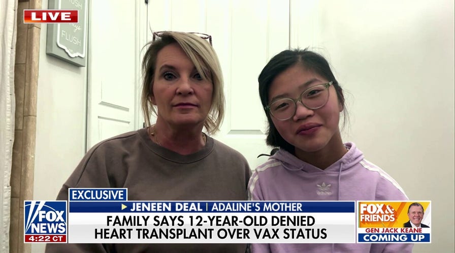 Family says 12-year-old denied heart transplant over vaccination status