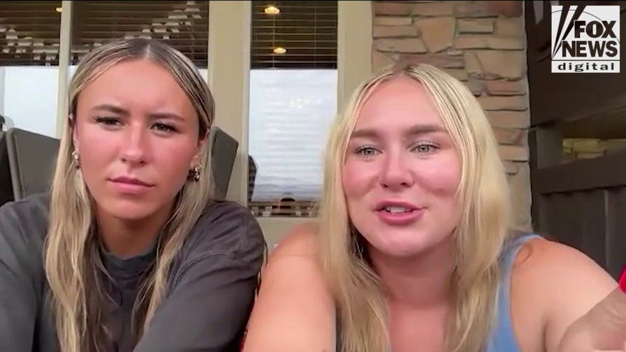 Sisters admit they were 'creeped out' after bizarre photo discovery