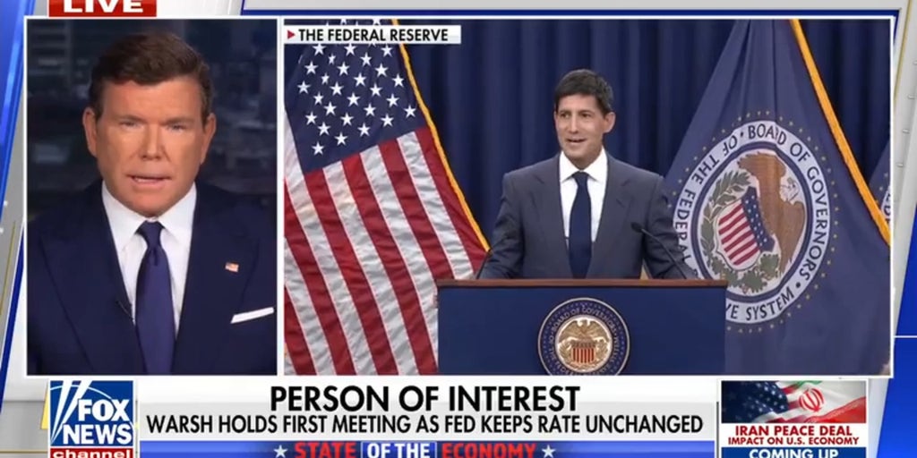 Fed Reserve chair Kevin Warsh keeps interest rates unchanged in first meeting