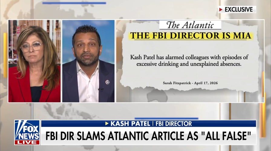 Kash Patel to sue The Atlantic over 'defamatory' story
