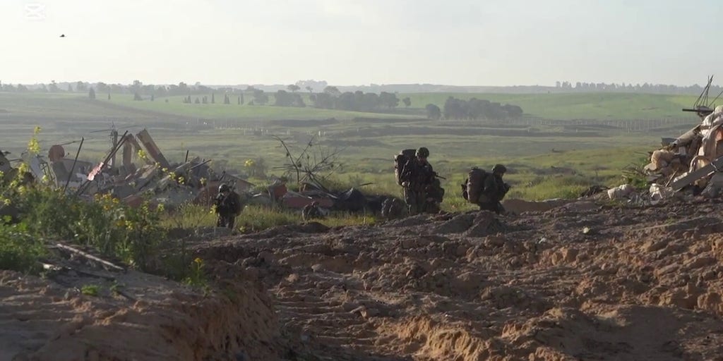 Footage shows IDF deployed to central Gaza