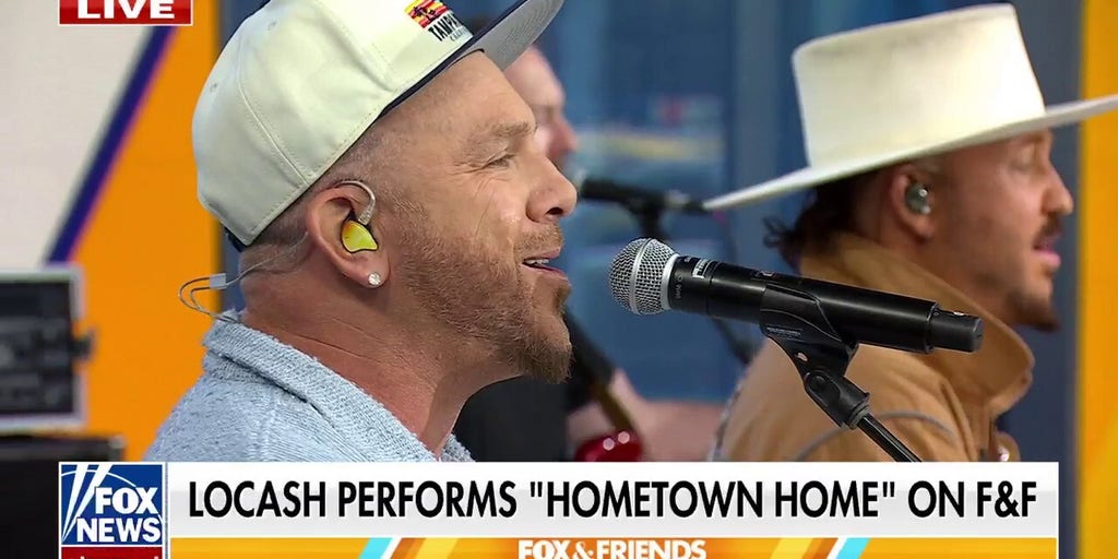 LOCASH performs chart-topper 'Hometown Home' on 'Fox & Friends'