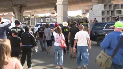 Agitators scream at authorities near ICE shooting scene in Austin