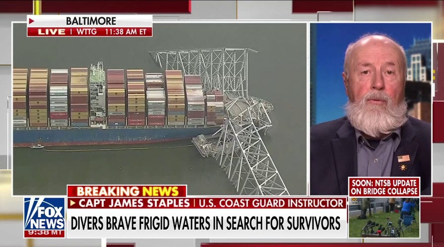USGC instructor ‘never’ seen a situation like Baltimore bridge collapse: ‘Catastrophic’