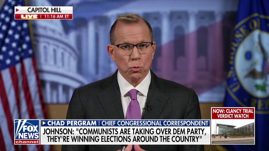Mike Johnson warns Hakeem Jeffries as Democrats divide over socialism vote