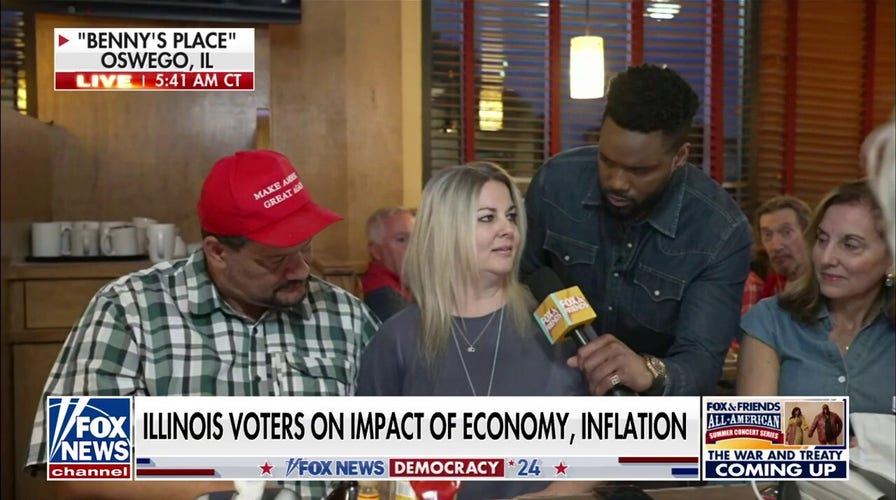 Illinois voters share their thoughts on the 2024 presidential race