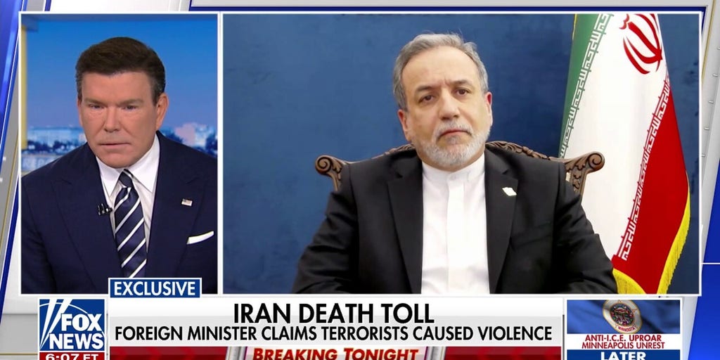 Iranian foreign minister accuses Israel of role in casualties amid nationwide protests