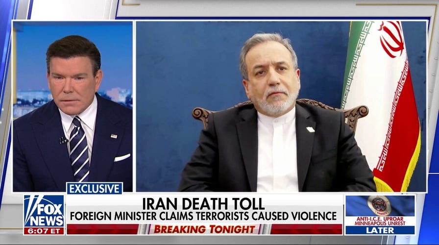 Iranian foreign minister accuses Israel of role in casualties amid nationwide protests