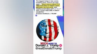 Trump vows 'MUCH MORE TO COME' after Iranian civilian bridge DESTROYED