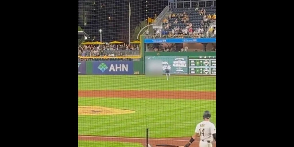 GRAPHIC VIDEO: Baseball fan falls plummets from stands to field at Pirates game