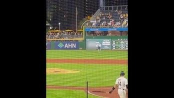 GRAPHIC VIDEO: Baseball fan falls plummets from stands to field at Pirates game