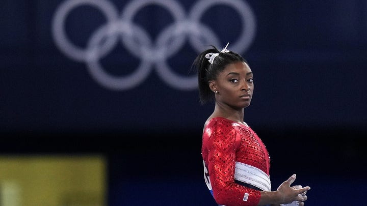 US gymnast Simone Biles withdraws from Olympics all-around competition