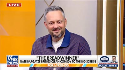 Nate Bargatze takes clean comedy to big screen with 'The Breadwinner'
