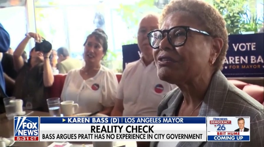 Karen Bass questions whether Spencer Pratt has ever had a job ‘in his life’