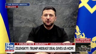 Zelenskyy says Trump’s Middle East deal gives him hope