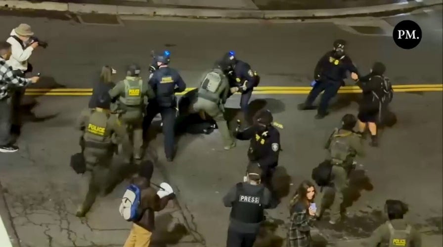 Conservative journalist arrested in Portland as anti-ICE protests escalate