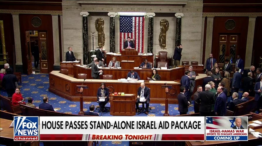 House passes $14B+ stand-alone Israel aid package