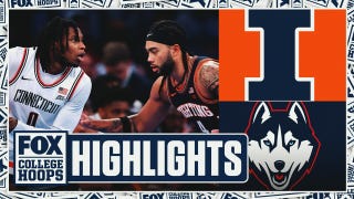 No. 13 Illinois Fighting Illini vs. No. 5 UConn Huskies Highlights 🏀 FOX College Hoops