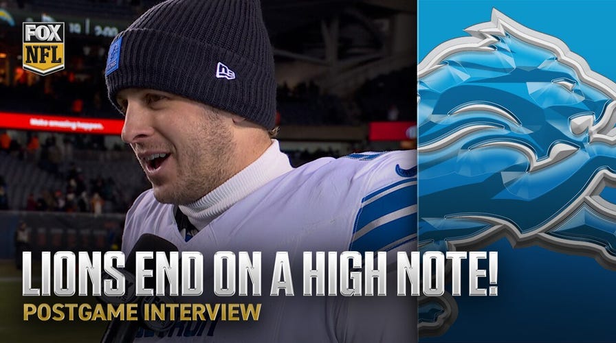 'It's about pride' 💙 Jared Goff on future of Lions 👀 Amon-Ra St. Brown talks win vs Bears