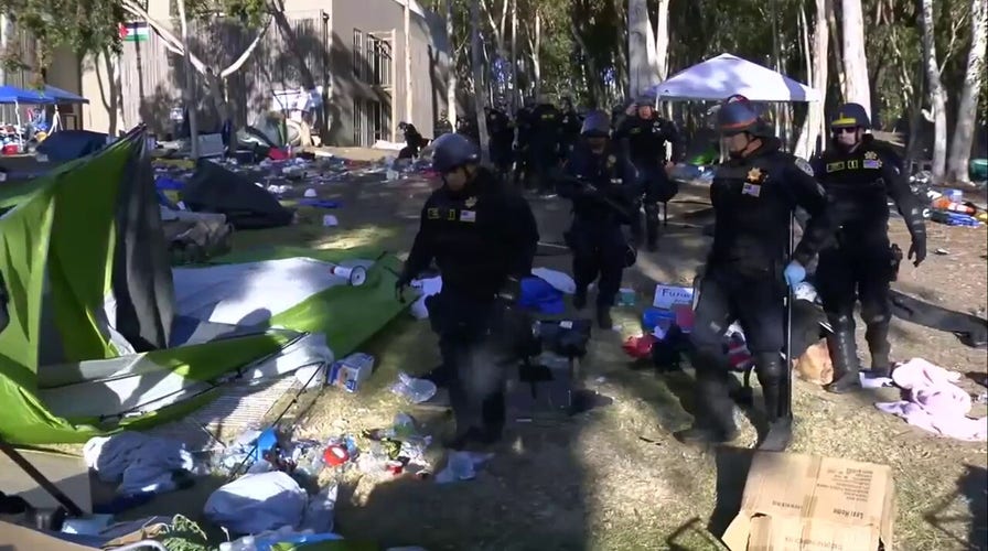 UC San Diego pro-Palestinian encampment is dismantled, arrests made