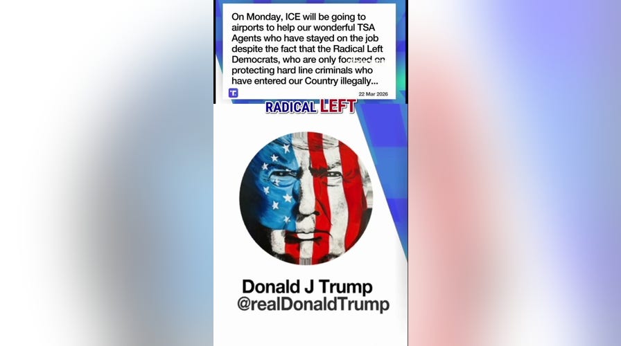 BREAKING: Trump says ICE will be at US airports next week 