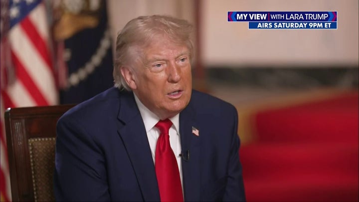 President Trump: I wish I looked just like Jaxson Dart