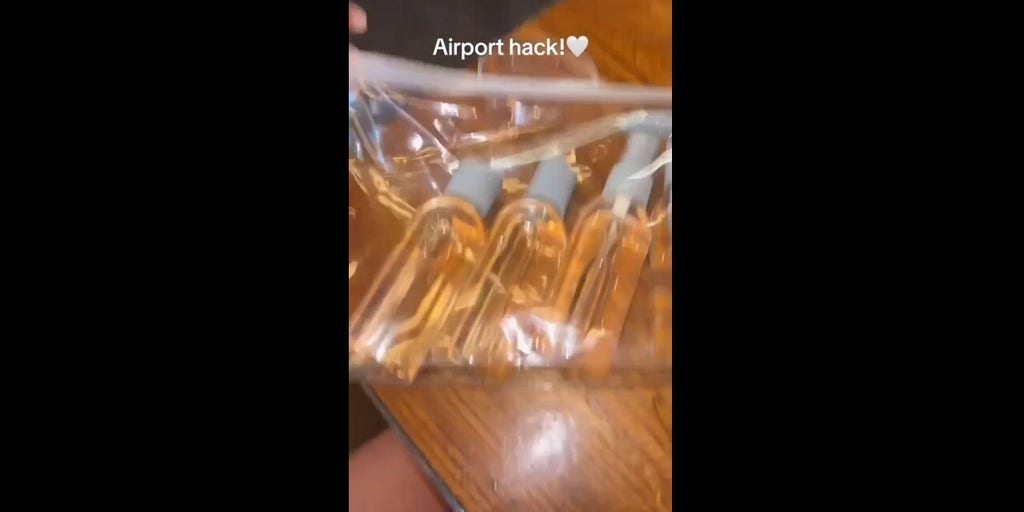 Sneaky passenger fills travel bottles with alcohol, saves money on airport drinks