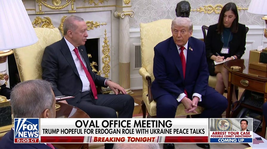 Trump meets with Turkish president, proposes deal in exchange for help putting an end to Russia-Ukraine War