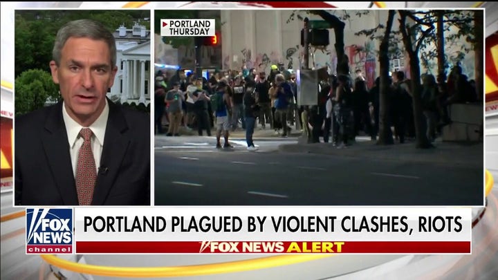 Acting DHS Deputy Secretary reacts after Portland plagued by violent clashes, riots